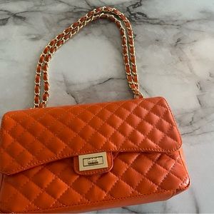 Orange purse